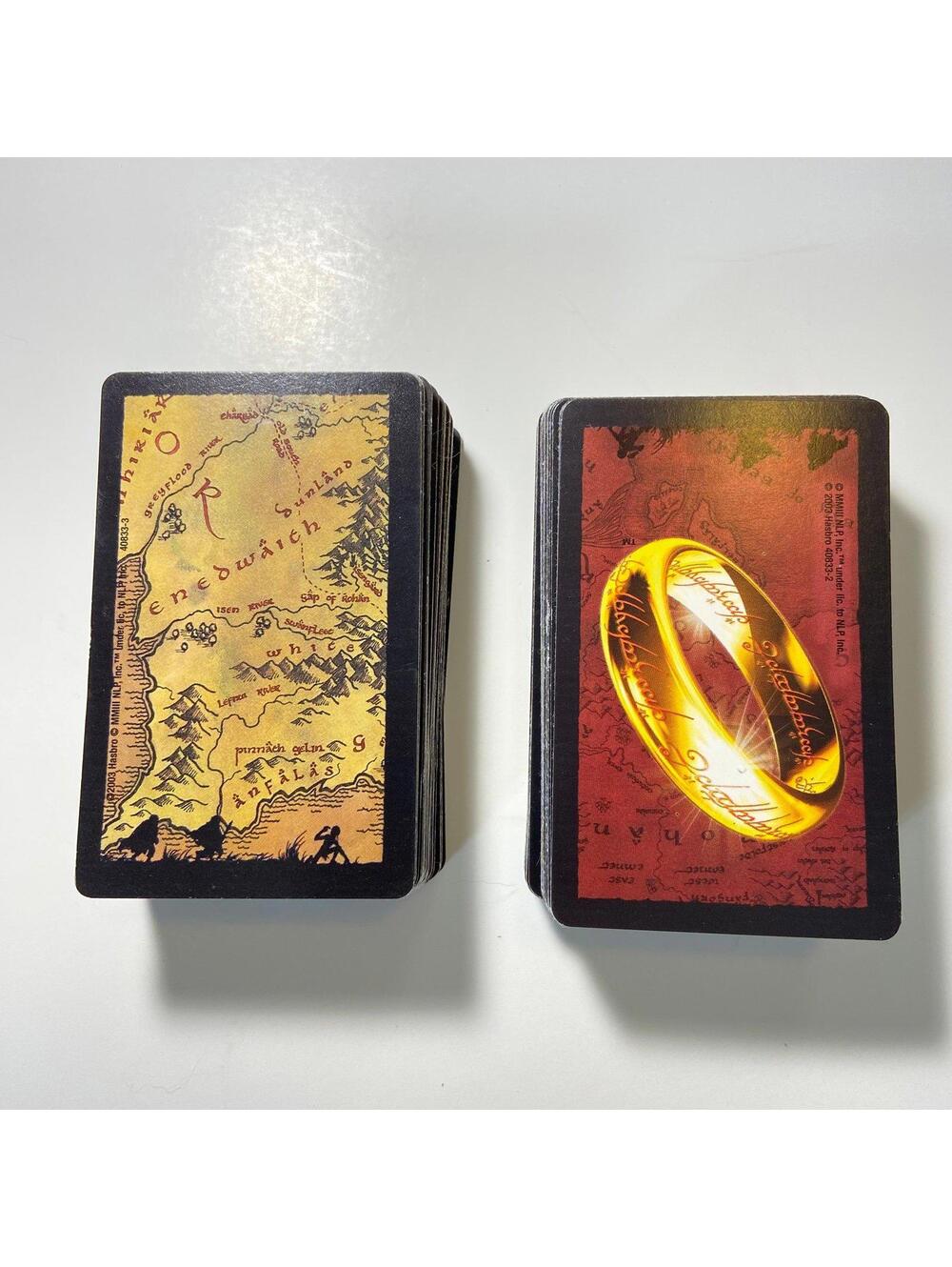 2003 Parker Bros Lord Of The Rings: Trilogy Ed. Risk Replacement Cards